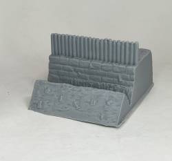 Roman Turf and Timber straight section (28mm)